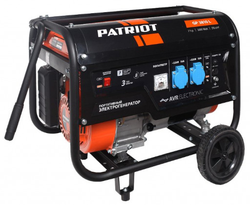 Бензогенератор Patriot GP 3810L