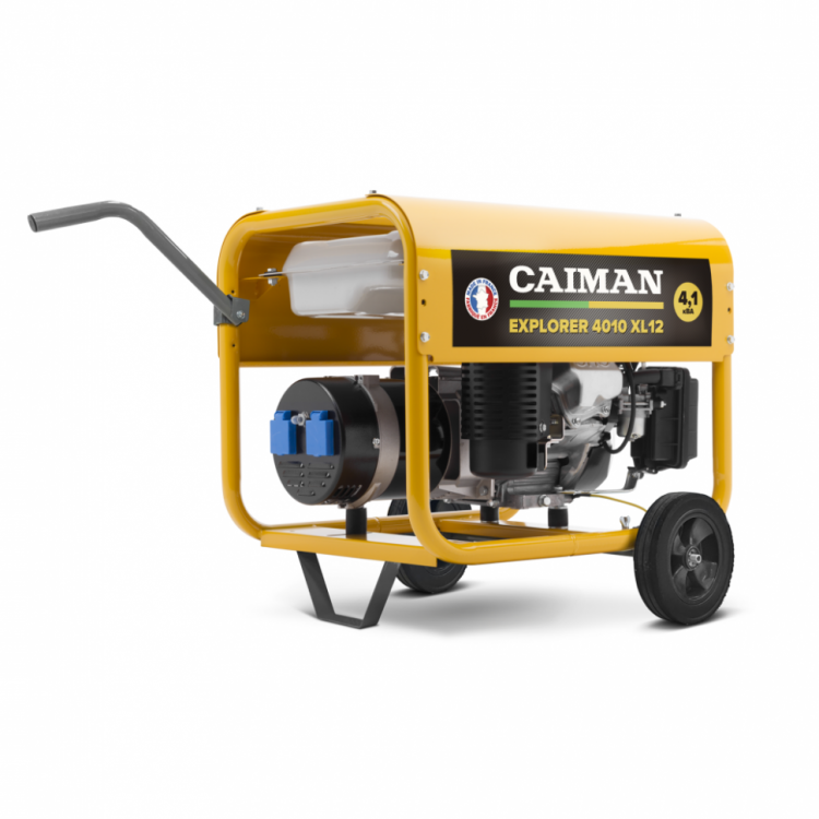 Бензогенератор Caiman Explorer 4010XL12 с комплектом для транспортировки