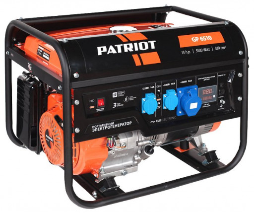 Бензогенератор Patriot GP 6510