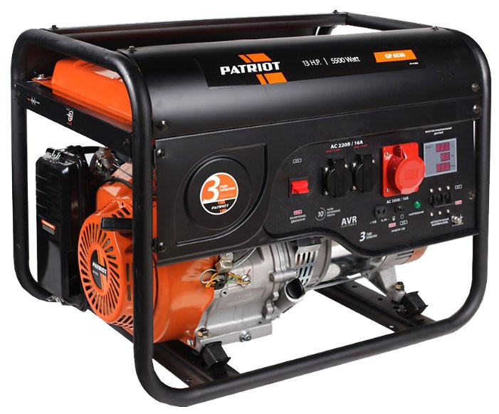 Бензогенератор Patriot GP 6530