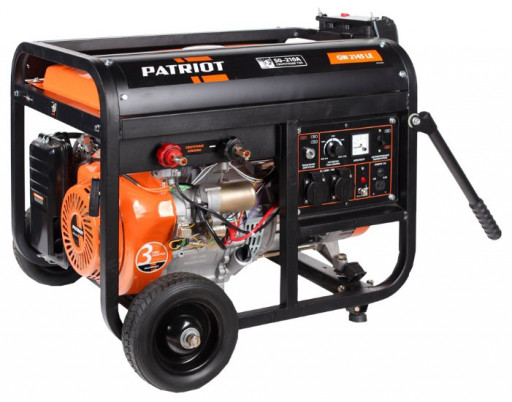 Бензогенератор сварочный Patriot  GW 2145LE