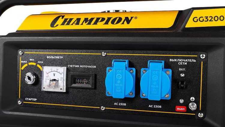 Бензогенератор Champion GG3200EW