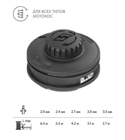 Триммерная головка VILLARTEC A-Cut 109