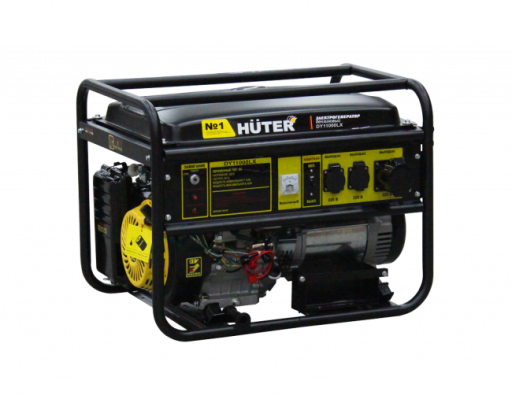 Бензогенератор Huter DY11000LX (электростартер)